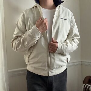 Tommy Hilfiger Men's Cream Windbreaker